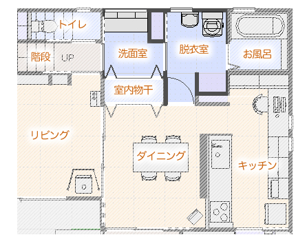 洗面 脱衣室を分けて掃除のしやすさを追求する 家づくりノート イエマガ