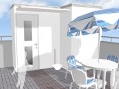 屋上庭園併設プラン【屋根裏部屋がほしい！17】