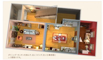 リップスティック・ジャングル / Lipstick Jungle 海外ドラマの間取りとインテリア vol.16