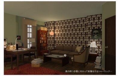 シャーロック/ Sherlock 海外ドラマの間取りとインテリア vol.15