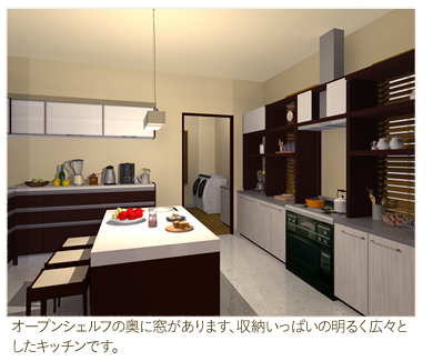 TheGoodWifeアリシアの家のキッチンの３Dモデル