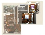 チャック / CHUCK 海外ドラマの間取りとインテリア vol.4