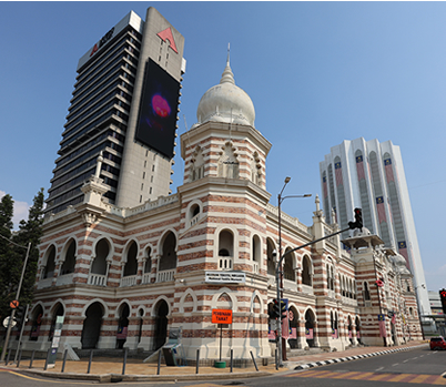 写真⑤：インド・サラセン・リバイバル様式（ムガール様式）の国立繊維博物館