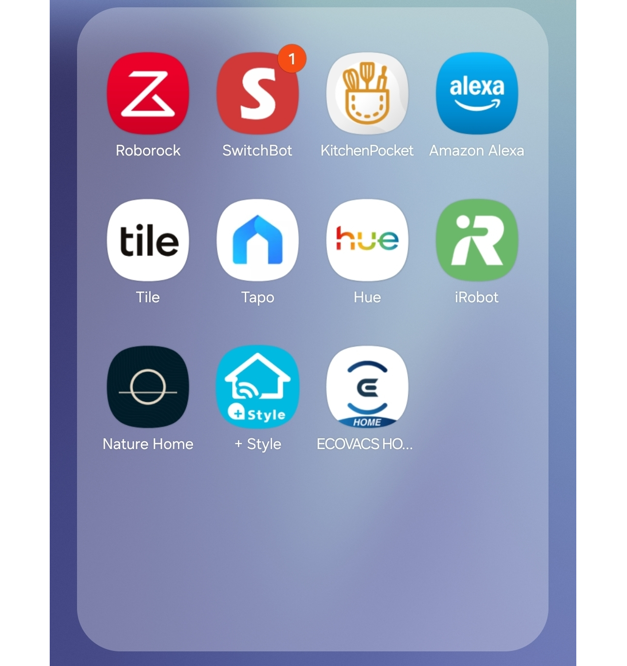 スマートフォンに各スマートホーム機器専用のアプリをダウンロード。
