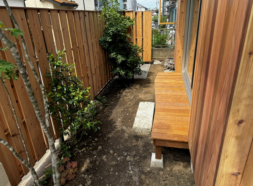 この状態からＤＩＹで手を加えていきました。