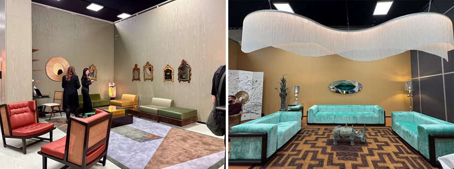 写真⑧：コレクタブルデザイン専門エリア「Salone Raritas（サローネ・ラリタス）」作家性や希少性の高い家具・オブジェ・ヴィンテージなど、アートとデザインの中間領域“コレクタブルピース”への注目の高まり。